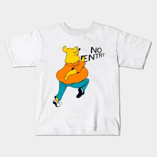 NO ENTRY RAT Kids T-Shirt